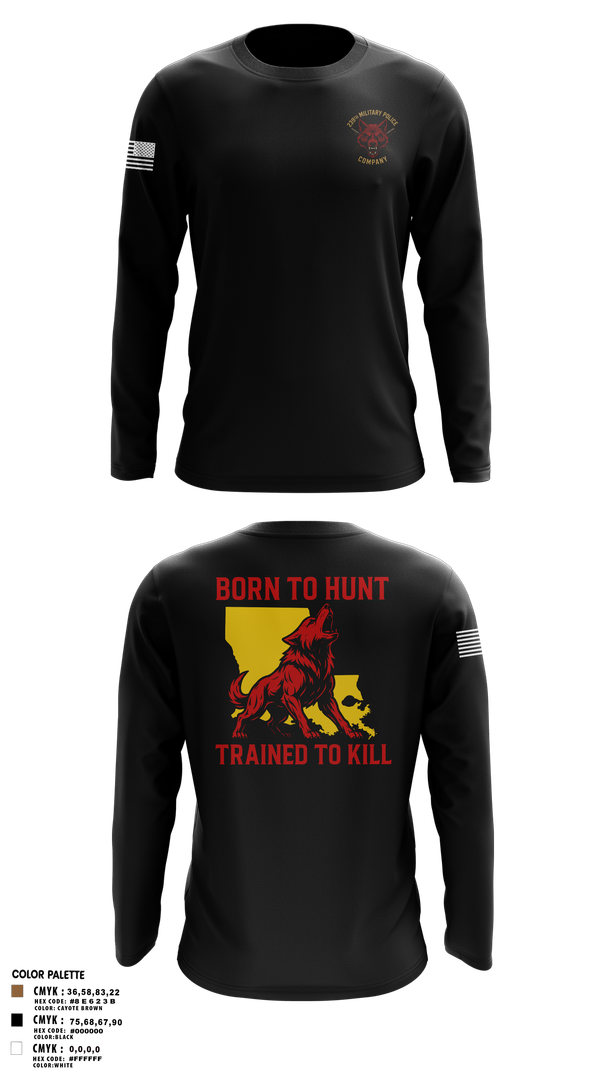 Long Sleeve Performance Shirt, 239th Military Police Company, , Teamtime, Team time, sublimation, custom sports apparel, team uniforms, spirit wear, spiritwear, sports uniforms, custom shirts, team store, custom team store, fundraiser sports, apparel fundraiser
