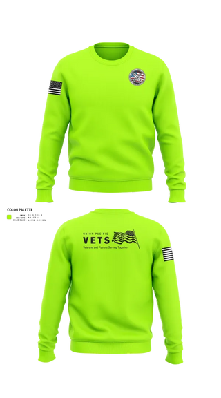 Crew Neck Sweatshirt, South Texas UPVETS, , Teamtime, Team time, sublimation, custom sports apparel, team uniforms, spirit wear, spiritwear, sports uniforms, custom shirts, team store, custom team store, fundraiser sports, apparel fundraiser