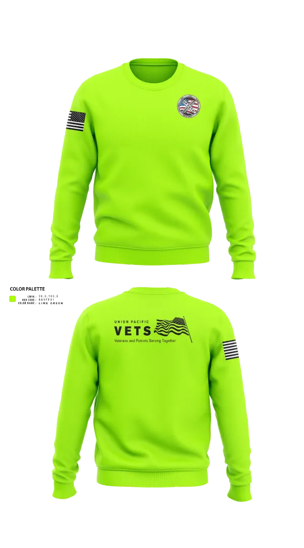 Crew Neck Sweatshirt, South Texas UPVETS, , Teamtime, Team time, sublimation, custom sports apparel, team uniforms, spirit wear, spiritwear, sports uniforms, custom shirts, team store, custom team store, fundraiser sports, apparel fundraiser