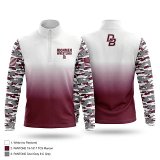 Quarter Zip Jacket, Ironmen, Wrestling, Teamtime, Team time, sublimation, custom sports apparel, team uniforms, spirit wear, spiritwear, sports uniforms, custom shirts, team store, custom team store, fundraiser sports, apparel fundraiser