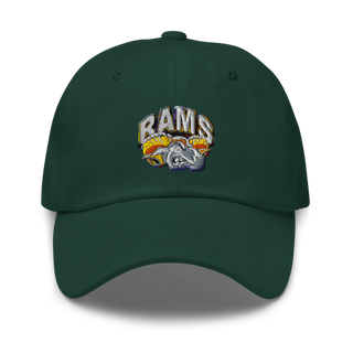 Brogden Rams 7424037 Classic Dad Hat | Yupoong 6245CM