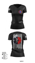 Station 31 69010636 Women's Short Sleeve V-neck Shirt - 51