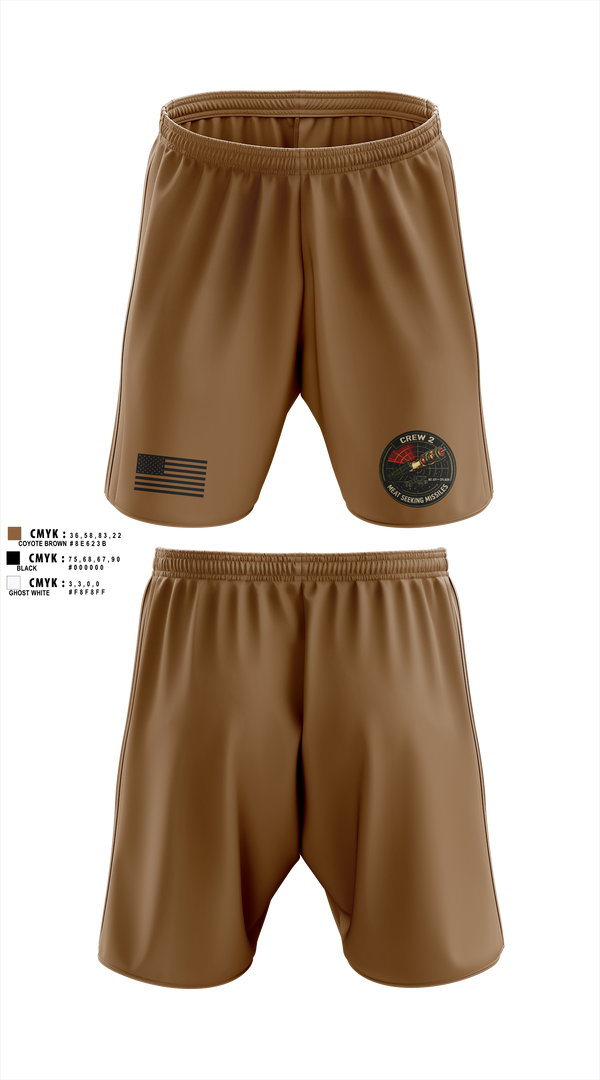 Athletic Shorts With Pockets, Meat Seeking Missiles, Army, Teamtime, Team time, sublimation, custom sports apparel, team uniforms, spirit wear, spiritwear, sports uniforms, custom shirts, team store, custom team store, fundraiser sports, apparel fundraiser
