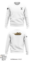 Death Row Platoon, Tomahawk Troop, 5/4 CAV, 2ABCT, 1ID 66483153 Crew Neck Sweatshirt - 2