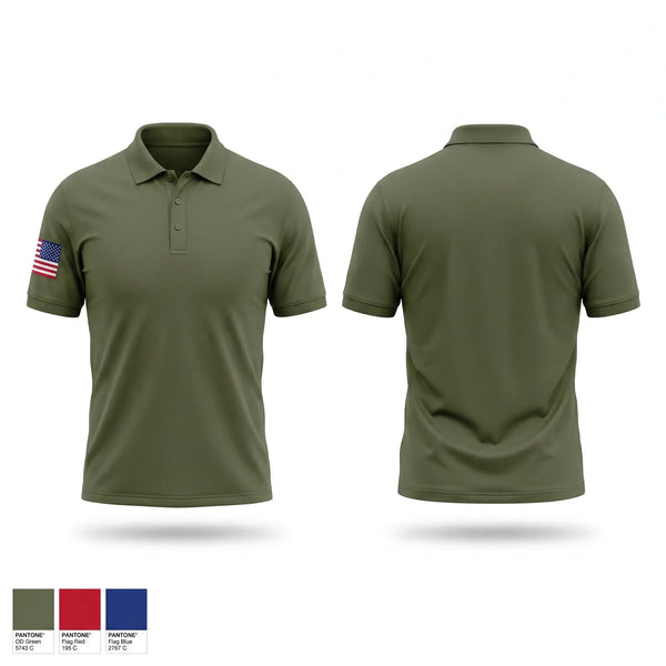 Short Sleeve Performance Polo, J.W Nixon JROTC mustangs, Army, Teamtime, Team time, sublimation, custom sports apparel, team uniforms, spirit wear, spiritwear, sports uniforms, custom shirts, team store, custom team store, fundraiser sports, apparel fundraiser