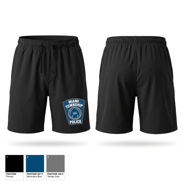 Athletic Shorts With Pockets, Miami Township Police K9, Police, Teamtime, Team time, sublimation, custom sports apparel, team uniforms, spirit wear, spiritwear, sports uniforms, custom shirts, team store, custom team store, fundraiser sports, apparel fundraiser