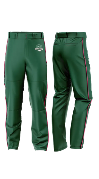 Baseball Pants, Central Vermont Rizzlers, Baseball, Teamtime, Team time, sublimation, custom sports apparel, team uniforms, spirit wear, spiritwear, sports uniforms, custom shirts, team store, custom team store, fundraiser sports, apparel fundraiser