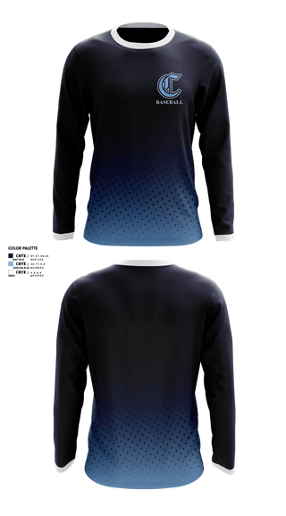 Long Sleeve Performance Shirt, Bishop Canevin, Baseball, Teamtime, Team time, sublimation, custom sports apparel, team uniforms, spirit wear, spiritwear, sports uniforms, custom shirts, team store, custom team store, fundraiser sports, apparel fundraiser