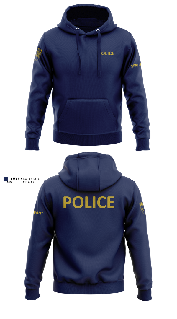 Hoodie, City of South Daytona Public Safety, Police, Teamtime, Team time, sublimation, custom sports apparel, team uniforms, spirit wear, spiritwear, sports uniforms, custom shirts, team store, custom team store, fundraiser sports, apparel fundraiser