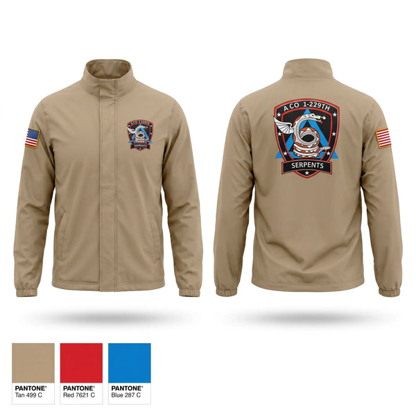 Windbreaker, A CO 1-229, Army, Teamtime, Team time, sublimation, custom sports apparel, team uniforms, spirit wear, spiritwear, sports uniforms, custom shirts, team store, custom team store, fundraiser sports, apparel fundraiser