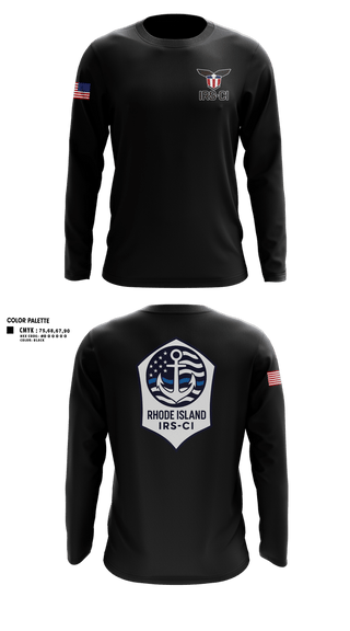 Long Sleeve Performance Shirt, IRS-CI, Police, Teamtime, Team time, sublimation, custom sports apparel, team uniforms, spirit wear, spiritwear, sports uniforms, custom shirts, team store, custom team store, fundraiser sports, apparel fundraiser