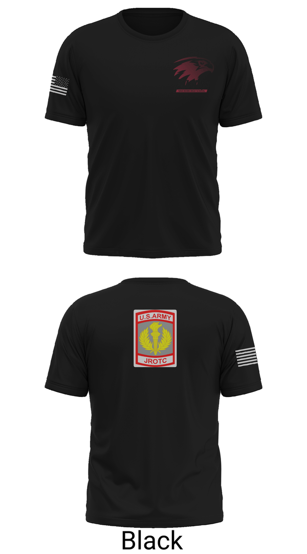Short Sleeve Performance Shirt, Van Horn JROTC, Army, Teamtime, Team time, sublimation, custom sports apparel, team uniforms, spirit wear, spiritwear, sports uniforms, custom shirts, team store, custom team store, fundraiser sports, apparel fundraiser