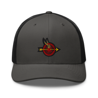 Jefferson Area Motor Squad 38123236 Retro Trucker Hat | Yupoong 6606