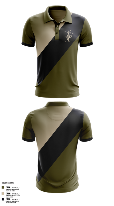 Fulton Snipers 97174037 Short Sleeve Performance Polo - 100