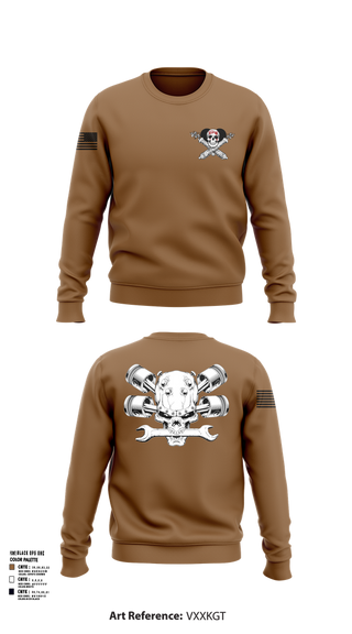 Crew Neck Sweatshirt, Fox 1-320th F-CO FAR, , Teamtime, Team time, sublimation, custom sports apparel, team uniforms, spirit wear, spiritwear, sports uniforms, custom shirts, team store, custom team store, fundraiser sports, apparel fundraiser
