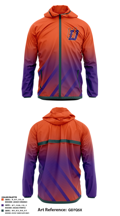 W-D Soccer 13111429 Windbreaker - 1