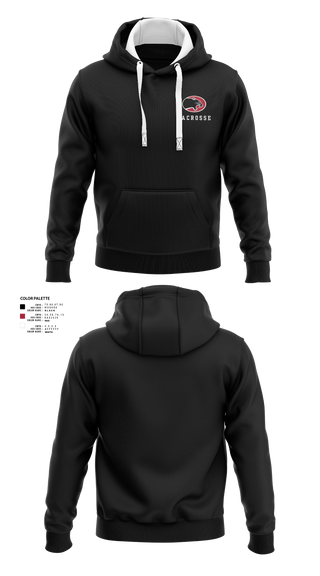 Hoodie, Geneva Panthers, Men's Lacrosse, Teamtime, Team time, sublimation, custom sports apparel, team uniforms, spirit wear, spiritwear, sports uniforms, custom shirts, team store, custom team store, fundraiser sports, apparel fundraiser