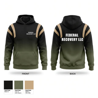 Hoodie, Federal Recovery LLC, Marines, Teamtime, Team time, sublimation, custom sports apparel, team uniforms, spirit wear, spiritwear, sports uniforms, custom shirts, team store, custom team store, fundraiser sports, apparel fundraiser