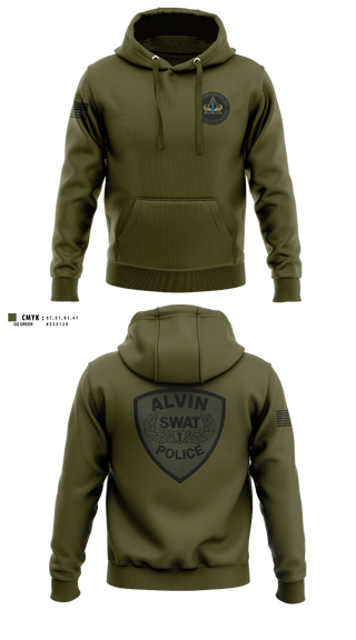 Hoodie, Alvin Police SwatAlvin Police Swat, Police, Teamtime, Team time, sublimation, custom sports apparel, team uniforms, spirit wear, spiritwear, sports uniforms, custom shirts, team store, custom team store, fundraiser sports, apparel fundraiser