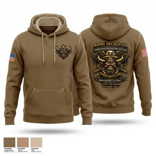 Hoodie, Recruiter, Army, Teamtime, Team time, sublimation, custom sports apparel, team uniforms, spirit wear, spiritwear, sports uniforms, custom shirts, team store, custom team store, fundraiser sports, apparel fundraiser