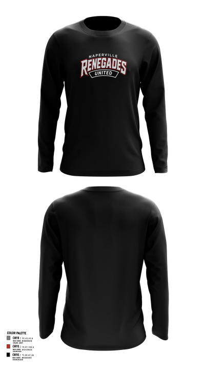 Naperville Renegades Long Sleeve Performance Shirt - 8 (1)