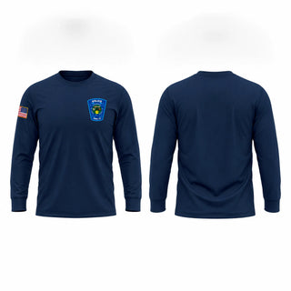 Long Sleeve Performance Shirt, Iowa Police, Police, Teamtime, Team time, sublimation, custom sports apparel, team uniforms, spirit wear, spiritwear, sports uniforms, custom shirts, team store, custom team store, fundraiser sports, apparel fundraiser