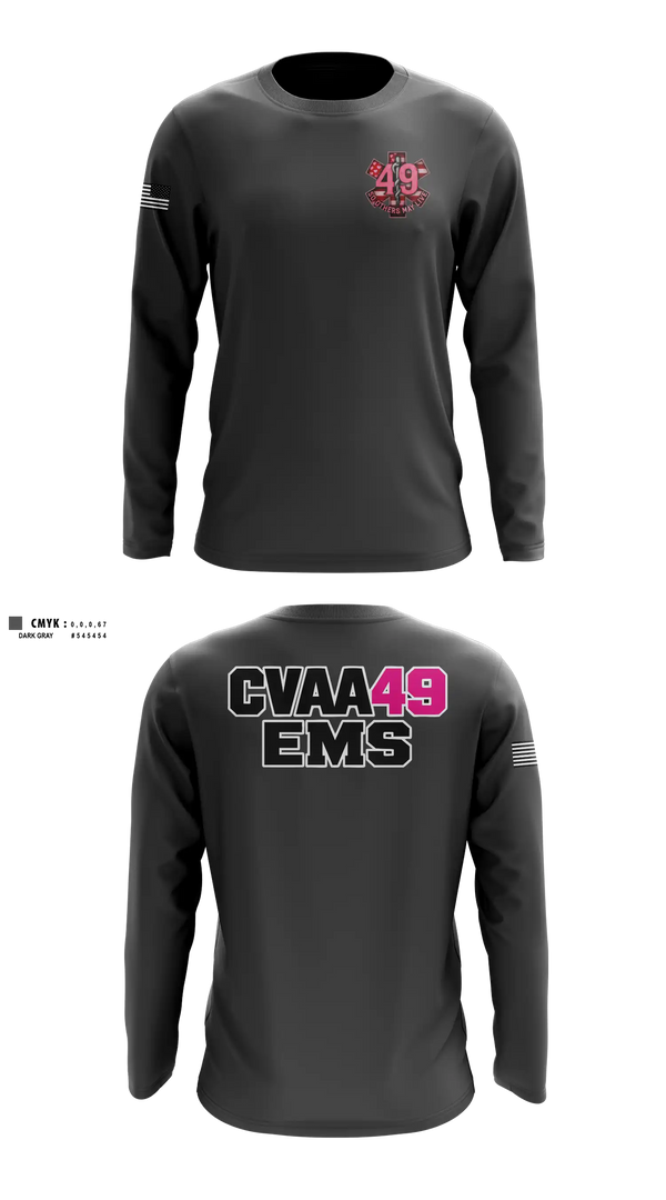 Long Sleeve Performance Shirt, Coudersport Ems, EMS/EMT, Teamtime, Team time, sublimation, custom sports apparel, team uniforms, spirit wear, spiritwear, sports uniforms, custom shirts, team store, custom team store, fundraiser sports, apparel fundraiser