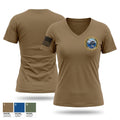 San Diego County Sheriff Women's Short Sleeve V-neck Shirt - 1