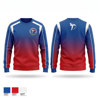 Crew Neck Sweatshirt, Conrad’s Martial Arts Center, Spirit Store, Teamtime, Team time, sublimation, custom sports apparel, team uniforms, spirit wear, spiritwear, sports uniforms, custom shirts, team store, custom team store, fundraiser sports, apparel fundraiser