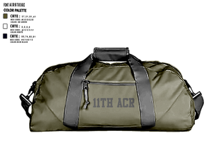 Duffle Bag, 11th ACR, , Teamtime, Team time, sublimation, custom sports apparel, team uniforms, spirit wear, spiritwear, sports uniforms, custom shirts, team store, custom team store, fundraiser sports, apparel fundraiser