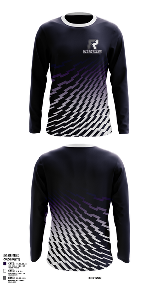 Long Sleeve Rash Guard Shirt, Fremont Ross Wrestling, Wrestling, Teamtime, Team time, sublimation, custom sports apparel, team uniforms, spirit wear, spiritwear, sports uniforms, custom shirts, team store, custom team store, fundraiser sports, apparel fundraiser