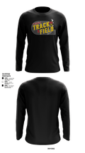 Fairbury Jeffs Track & Field 4428819 Long Sleeve Performance Shirt 6