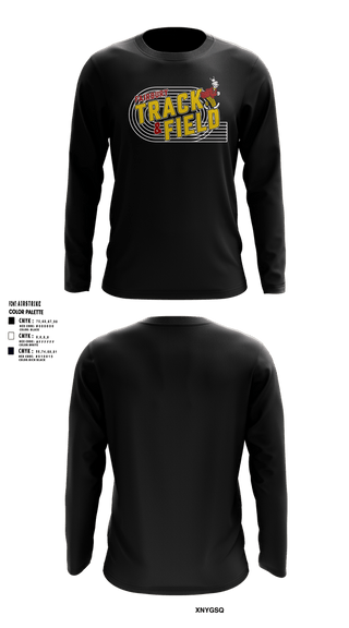 Long Sleeve Performance Shirt, Fairbury Jeffs Track & Field, Track & Field, Teamtime, Team time, sublimation, custom sports apparel, team uniforms, spirit wear, spiritwear, sports uniforms, custom shirts, team store, custom team store, fundraiser sports, apparel fundraiser