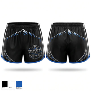 Womens Shorts, Denzer Enterprises, , Teamtime, Team time, sublimation, custom sports apparel, team uniforms, spirit wear, spiritwear, sports uniforms, custom shirts, team store, custom team store, fundraiser sports, apparel fundraiser