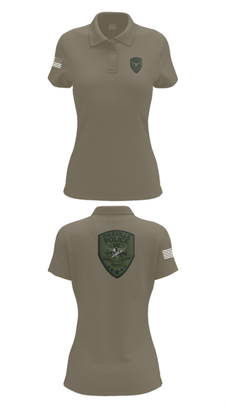 Womens Short Sleeve Performance Polo, Pikeville Police SRT, , Teamtime, Team time, sublimation, custom sports apparel, team uniforms, spirit wear, spiritwear, sports uniforms, custom shirts, team store, custom team store, fundraiser sports, apparel fundraiser