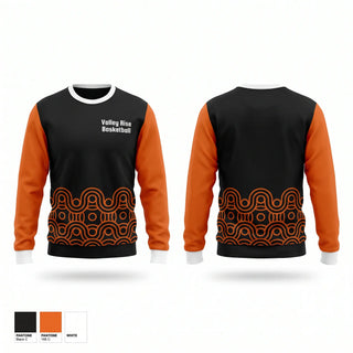 Crew Neck Sweatshirt, Valley Rise Basketball, Men's Basketball, Teamtime, Team time, sublimation, custom sports apparel, team uniforms, spirit wear, spiritwear, sports uniforms, custom shirts, team store, custom team store, fundraiser sports, apparel fundraiser