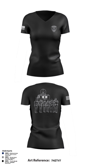 Womens Short Sleeve Vneck Shirt, Team 3, , Teamtime, Team time, sublimation, custom sports apparel, team uniforms, spirit wear, spiritwear, sports uniforms, custom shirts, team store, custom team store, fundraiser sports, apparel fundraiser