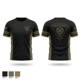 Short Sleeve Performance Shirt, Parkersburg SWAT, Police, Teamtime, Team time, sublimation, custom sports apparel, team uniforms, spirit wear, spiritwear, sports uniforms, custom shirts, team store, custom team store, fundraiser sports, apparel fundraiser