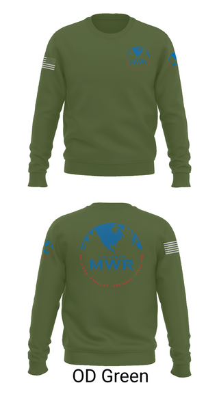 Crew Neck Sweatshirt, FAMILY AND MORALE, WELFARE AND RECREATION, , Teamtime, Team time, sublimation, custom sports apparel, team uniforms, spirit wear, spiritwear, sports uniforms, custom shirts, team store, custom team store, fundraiser sports, apparel fundraiser