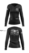 163D IEW BN 43912051 Women's Long Sleeve V-neck Shirt - 2
