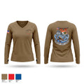MSV Women's Long Sleeve V-neck Shirt - 1