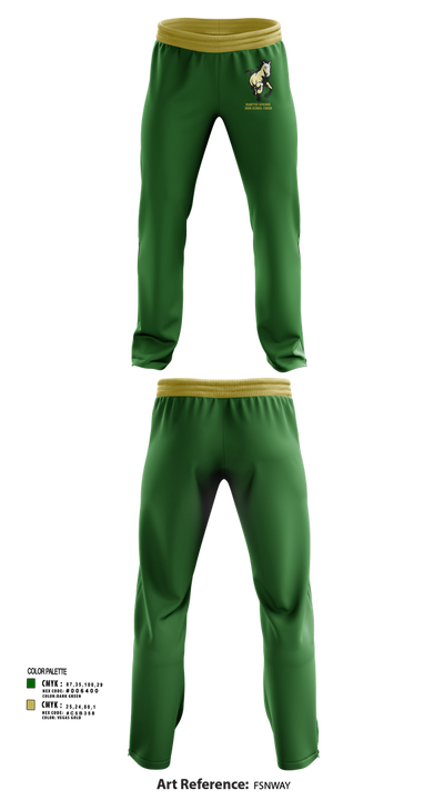 Manitou Springs High School Cheer 43487392 Sweatpants - 52