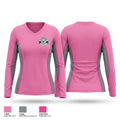 Bad News Bullies Women's Long Sleeve V-neck Shirt - 1