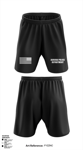 Athletic Shorts With Pockets, Aurora Police Department, Police, Teamtime, Team time, sublimation, custom sports apparel, team uniforms, spirit wear, spiritwear, sports uniforms, custom shirts, team store, custom team store, fundraiser sports, apparel fundraiser