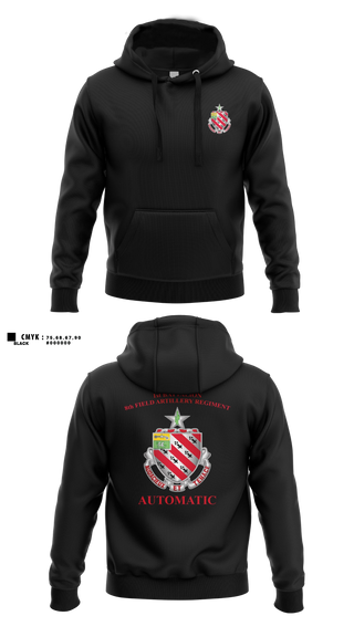 Hoodie, 1/8 Field Artillery Regiment, Army, Teamtime, Team time, sublimation, custom sports apparel, team uniforms, spirit wear, spiritwear, sports uniforms, custom shirts, team store, custom team store, fundraiser sports, apparel fundraiser