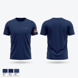 Short Sleeve Performance Shirt, Lake Quivira Police Department, Police, Teamtime, Team time, sublimation, custom sports apparel, team uniforms, spirit wear, spiritwear, sports uniforms, custom shirts, team store, custom team store, fundraiser sports, apparel fundraiser