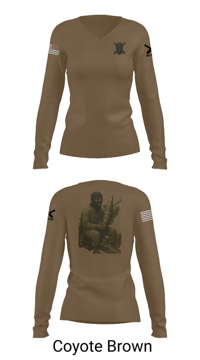 Hateful Hotel 2nd plt 71504648 Women's Long Sleeve V-neck Shirt - 17