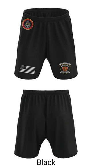 Athletic Shorts With Pockets, USS Rafael Peralta DDG 115, Navy, Teamtime, Team time, sublimation, custom sports apparel, team uniforms, spirit wear, spiritwear, sports uniforms, custom shirts, team store, custom team store, fundraiser sports, apparel fundraiser