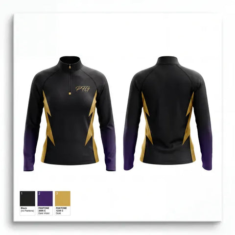 Quarter Zip Jacket, PFG, Men's Basketball, Teamtime, Team time, sublimation, custom sports apparel, team uniforms, spirit wear, spiritwear, sports uniforms, custom shirts, team store, custom team store, fundraiser sports, apparel fundraiser