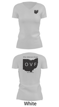 ohio veterans forge 5039387 Women's Short Sleeve V-neck Shirt - 19